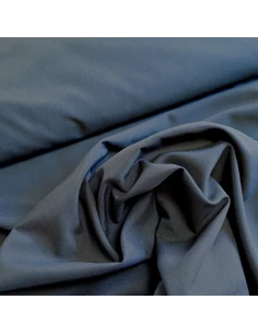 Tissu, Tailleur Toucher Laine Uni, Bleu Marine, Laize 150 cm, 65% Polyester 35% Viscose 2