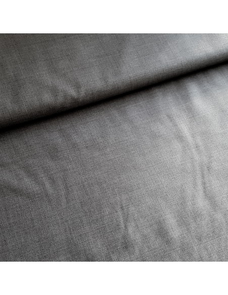Tissu, Tailleur Uni, Gris, Laize 150 cm, Polyester Viscose Spandex