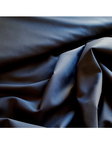 Tissu, Tailleur Uni, Bleu Marine, Laize 150 cm, 63% Polyester 32% Viscose 5% Spandex