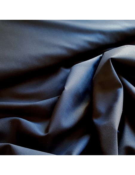 Tissu, Tailleur Uni, Bleu Marine, Laize 150 cm, 63% Polyester 32% Viscose 5% Spandex