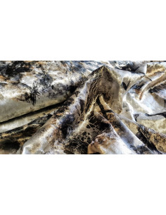 Panne de velours fleuri 2