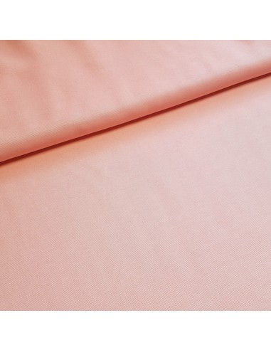 Tissu, Toile Mélangée, Rose Saumon, Laize 150 cm, 80% Polyester 20% Viscose