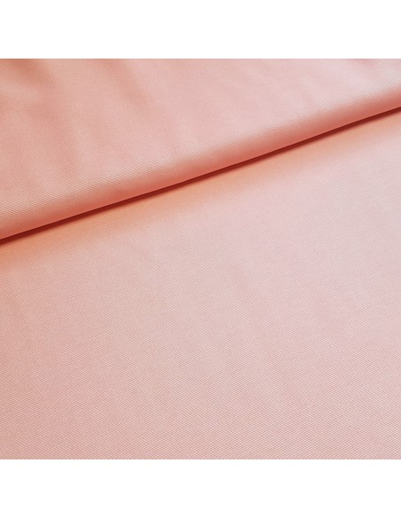 Tissu, Toile Mélangée, Rose Saumon, Laize 150 cm, 80% Polyester 20% Viscose