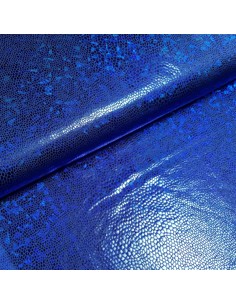 Tissu, Jersey Disco, Bleu Roi, Laize 150 cm, 95% Polyester 5% Spandex