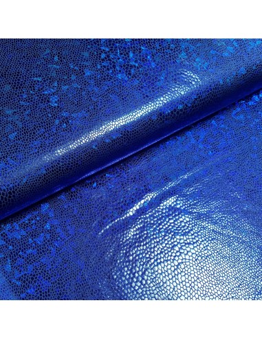 Tissu, Jersey Disco, Bleu Roi, Laize 150 cm, 95% Polyester 5% Spandex