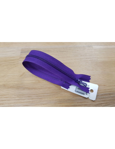 Fermeture Eclair Z51, Nylon, violet, 15cm