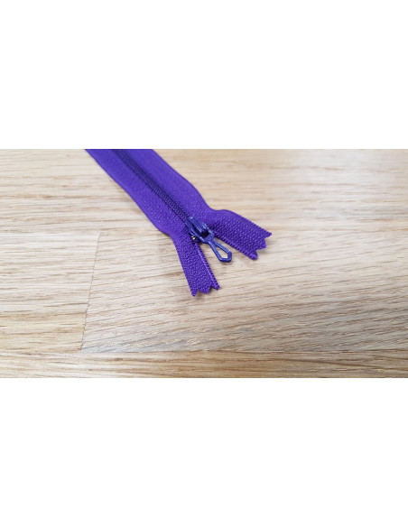 Fermeture Eclair Z51, Nylon, violet, 20cm