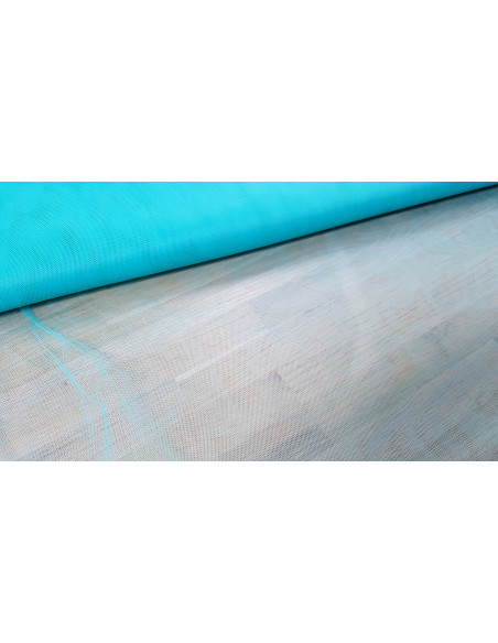 Tulle rigide, bleu turquoise