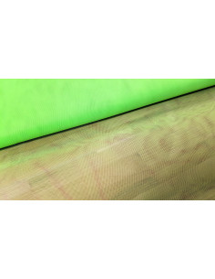 Tulle rigide, vert clair fluo