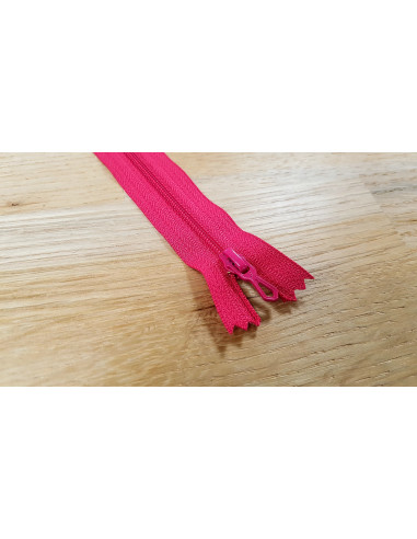 Fermeture Eclair Z51, Nylon, rose fuchsia, 25cm