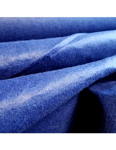 Tissu, Feutrine Uni, Bleu Roi, Laize 180 cm, 100% Polyester