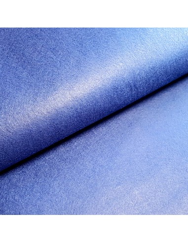 Tissu, Feutrine Uni, Bleu Roi, Laize 180 cm, 100% Polyester