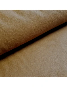 Tissu, Caban Uni, Marron Chocolat, Laize 150 cm, 90% Laine 10% Polyester