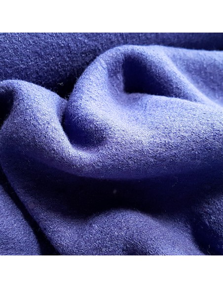 Tissu, Laine Bouillie Unie, Mauve, Laize 140 cm, 50% Laine 50% Viscose