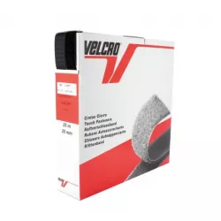Bande Velcro à coudre, 25mm, Noir