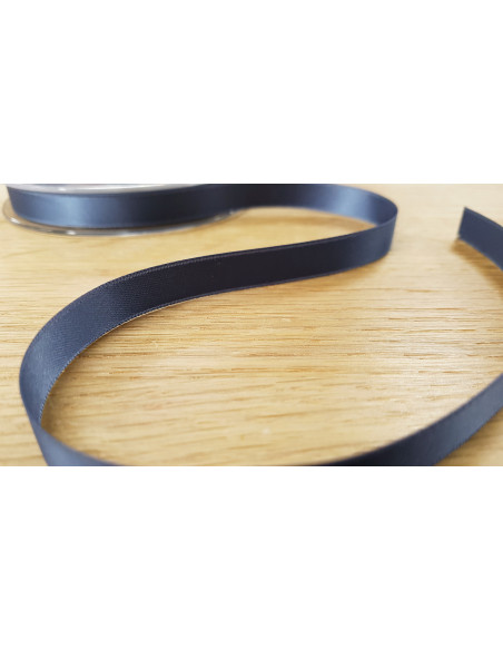 Ruban satin, 10mm, gris pigeon