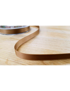 Ruban satin, 10mm, sable