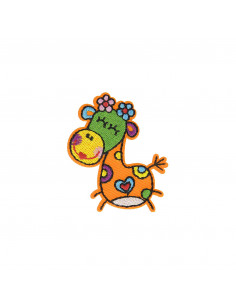 Ecusson thermocollant Happy Animals 6.5x5 cm