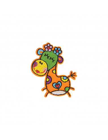 Ecusson thermocollant Happy Animals 6.5x5 cm