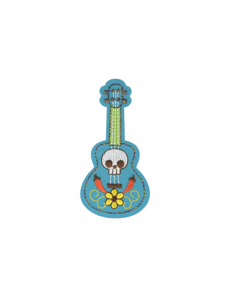 Ecusson thermocollant guitare mexicaine