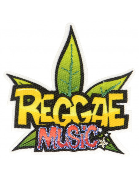 Ecusson thermocollant reggae