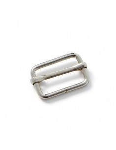 Boucle coulissante, 25mm, argenté 2