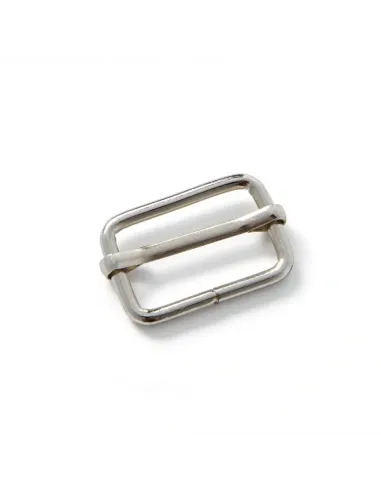 Boucle coulissante Prym 25 mm argentée | Zephyr Tissus