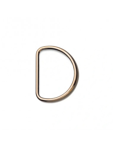 Anneaux demi-ronds 40mm or