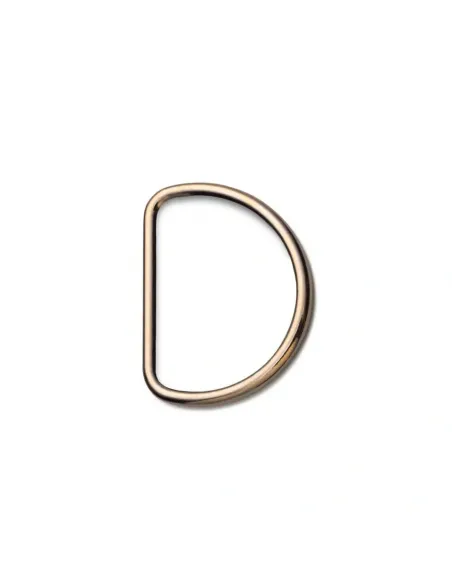 Anneau demi-rond Prym or 40 mm acier | Zephyr Tissus