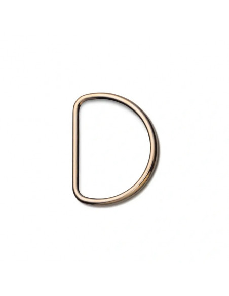 Anneaux demi-ronds 40mm or