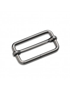 Boucle coulissante, 30mm, noir brillant 2