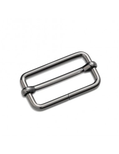 Boucle coulissante, 30mm, noir brillant
