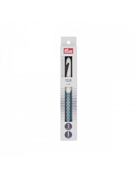 Crochet pour laine ergonomique, 18cm, Ø12mm