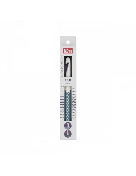 Crochet laine ergonomique Prym 12 mm | Zephyr Tissus