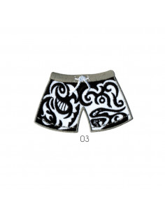 Ecusson thermocollant short tribal