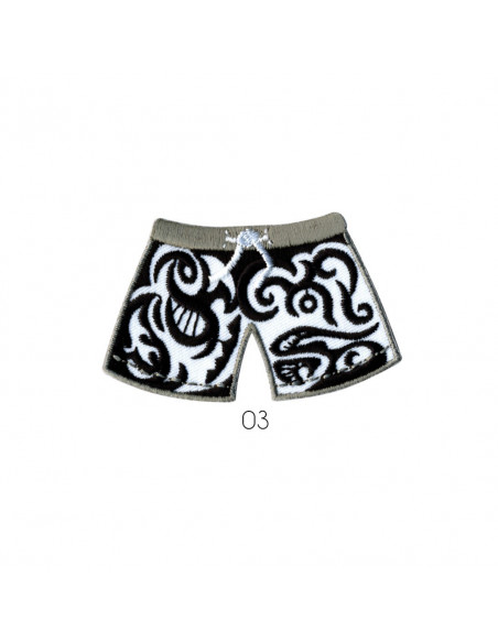 Ecusson thermocollant short tribal