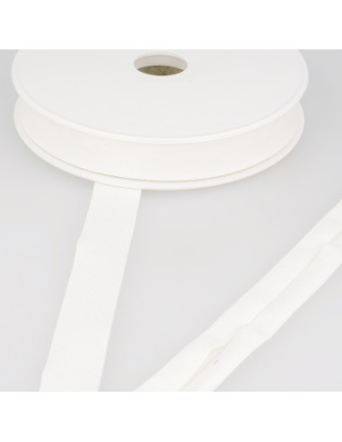 Biais jersey, 20mm, écru