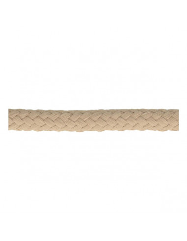 Cordon tressé, Ø11mm, beige