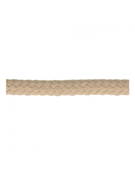 Cordon tressé, Ø11mm, beige