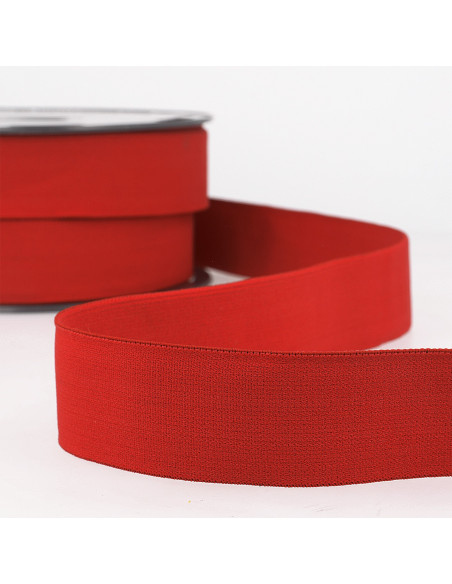 Élastique boxer, 32mm, rouge