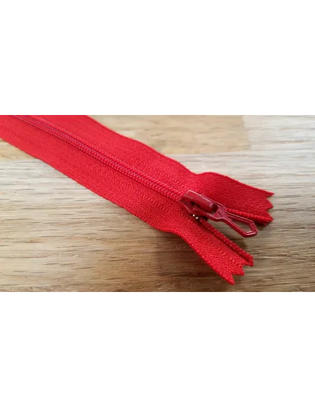 Fermeture à glissière Prym Z51 35 cm rouge | Zephyr Tissus