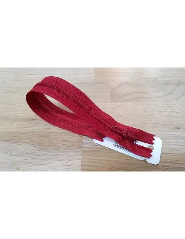 Fermeture à glissière Prym Z51 12 cm rouge | Zephyr Tissus