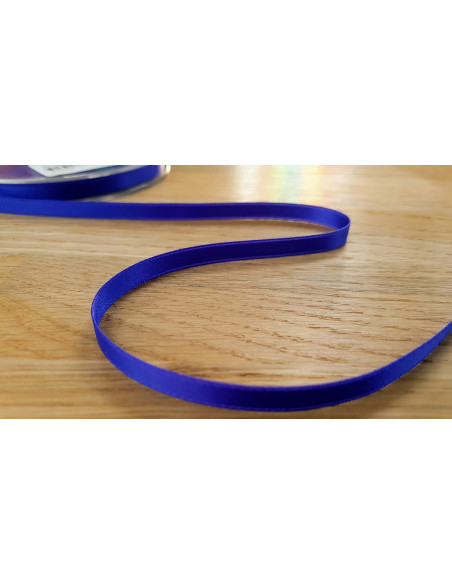 Ruban satin, 6mm, violet