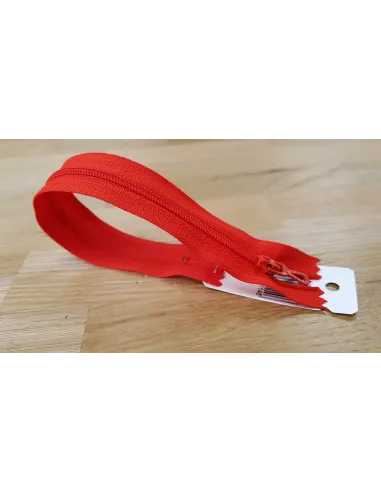 Fermeture Z51 Prym rouge orangé 12 cm | Zephyr Tissus