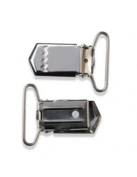 Clips pour bretelles Prym argent 35 mm | Zephyr Tissus