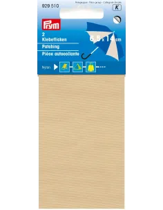 Pièce autocollante Prym beige 6,5 x 14 cm | Zephyr Tissus