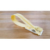 Fermeture Eclair Z51, Nylon, jaune clair, 12cm