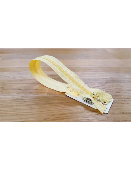 Fermeture à glissière Prym Z51 jaune 18 cm | Zephyr Tissus