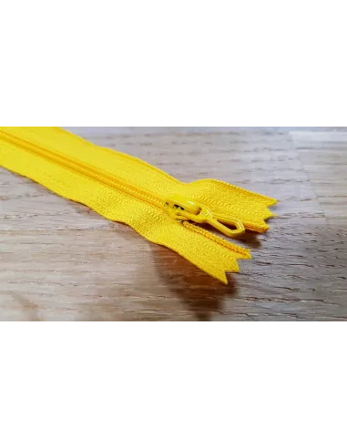 Fermeture Eclair Z51, Nylon, jaune tournesol, 35cm