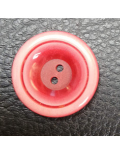 Bouton rouge et rose